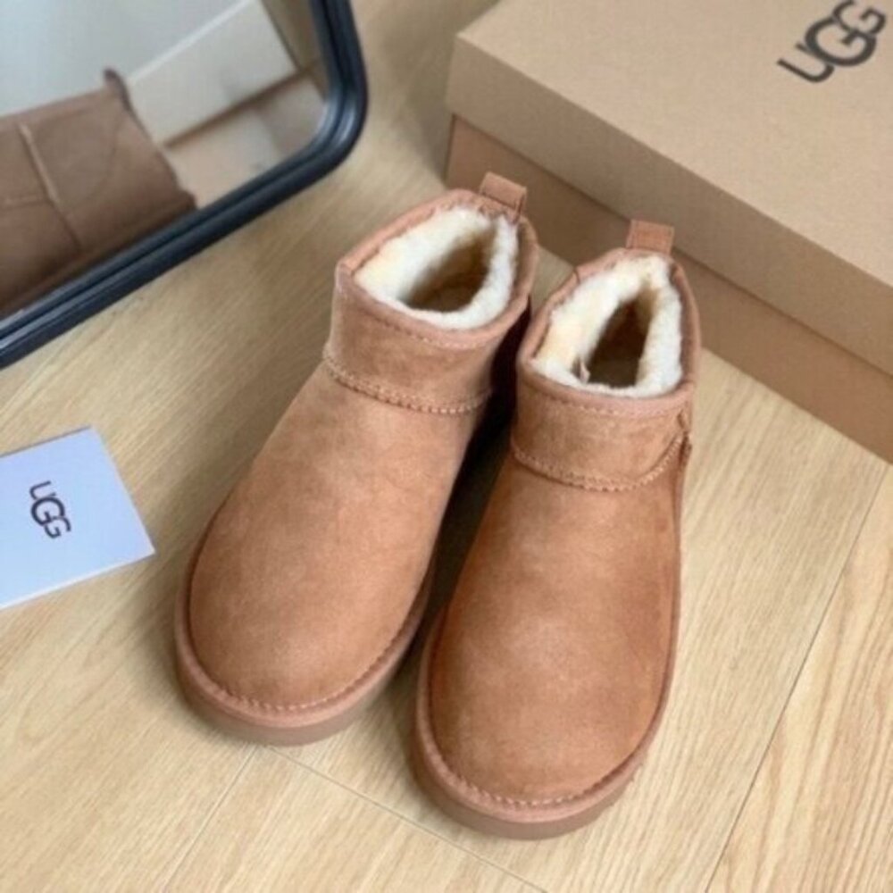 UGG Classic Ultra Mini Boots chestnut - Picture 4 of 6